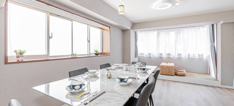 静蘭泊｜奢華65㎡/125㎡大空間・屋頂展望台近看晴空塔・親子友善(Hotel Seiranpaku | 125sqm/65sqm Units, Skytree View)图片