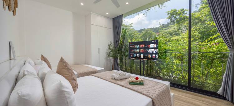 火烈鸟豪华三卧室带泳池、花园和浴缸的别墅(Luxury 3BR Pool Villa Garden Bathtub in Flamingo)图片