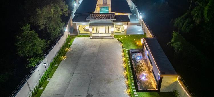 TML时尚庄园大别墅|6房8卫|豪华KTV包房、泳池、桌球台、篮球场(T M L-Manor House 6 Bedroom-Independent Swimming Pool and Powerful Ktv)图片