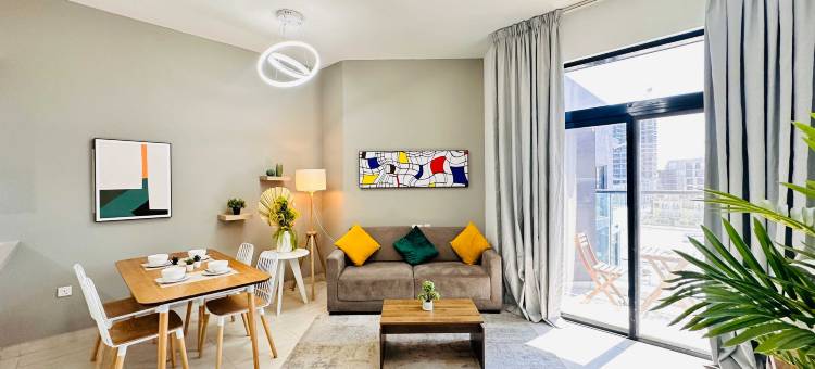 La Perla 朱美拉村圈高端度假公寓，配有游泳池和健身房(Premium Holiday Apartment at La Perla JVC with Pool & Gym)图片