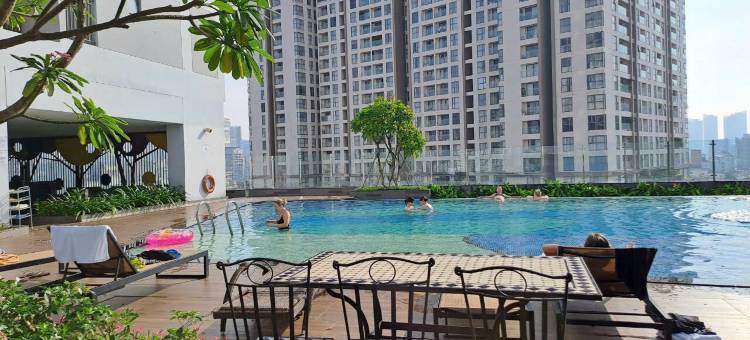 Apartment Rivergate Building, Saigon Dictrict 4, Infinity, Pool图片