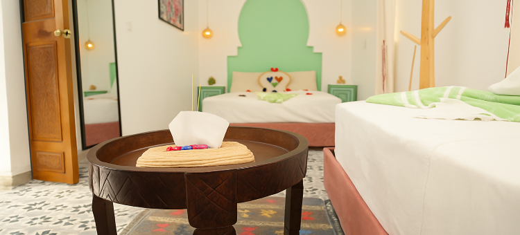 Riad Safran Rouge Jacuzzi RoofTop图片