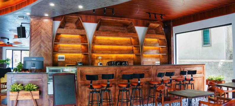 The Luna Tam Coc Hostel - 酒吧和泳池(The Luna Tam Coc Hostel - Bar & Pool)图片