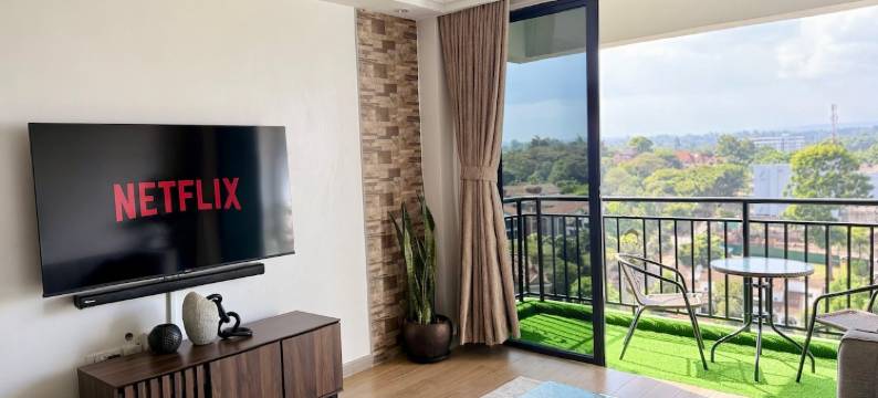 LUXURY in Kileleshwa: 9th-Floor Penthouse | KING Bed, POOL, Gym, FAST WiFi, City VIEWS图片