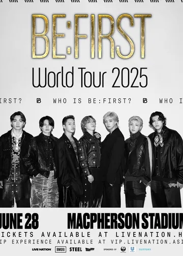 BE:FIRST演唱會2025站｜BE:FIRST World Tour 2025 "Who is BE:FIRST?” in Hong Kong