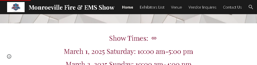 2025 年門羅維爾消防和 EMS 展