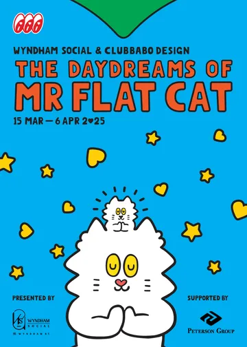 「The Daydreams of Mr Flat Cat」展覽