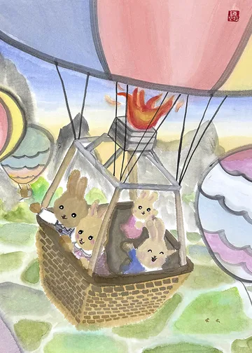 兔遊世界:陳紫君水墨畫展覽