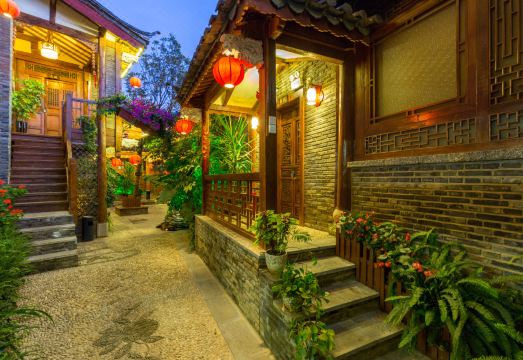 花语梦境丽江唯美私人品质度假·观景庭院（丽江古城四方街店）外景图