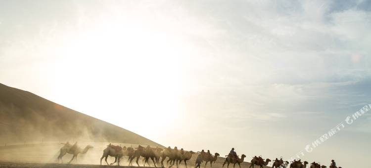 敦煌大漠行者沙漠露营基地图片