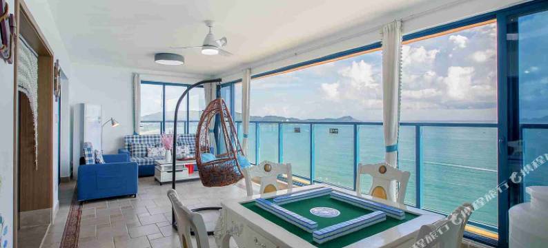 万科双月湾女王假日海景公寓图片