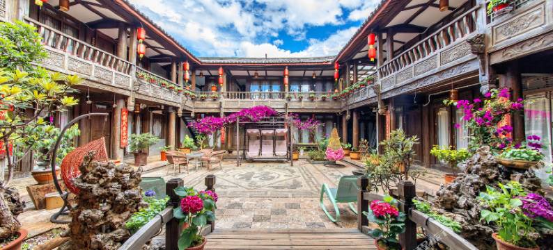 丽江鸿雁居客栈图片