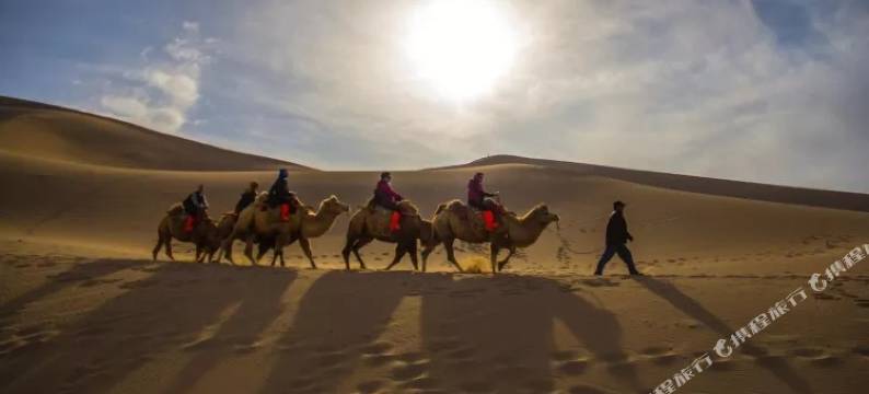 敦煌鸣沙大漠露营基地图片
