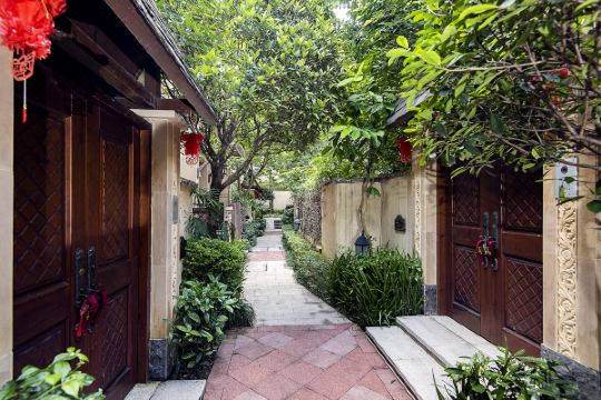 欢墅度假别墅青城山龙湖小院