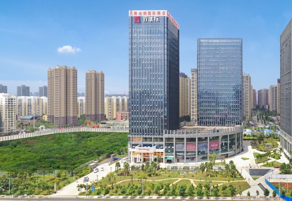 维也纳国际酒店（昆明新螺蛳湾万科魅力之城广衞地铁站店）外景图