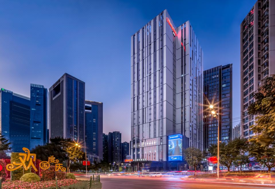 贵阳会展中心希尔顿欢朋酒店外景图