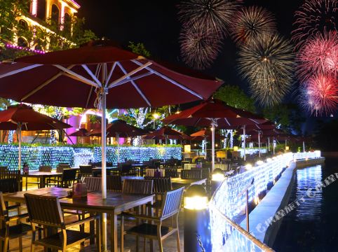 ▊特色美食 酒店拥有七大别具特色的主题餐厅,更有水岸式休闲娱乐酒吧