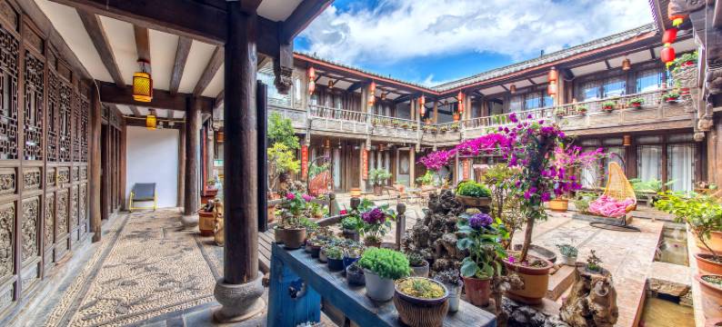 丽江鸿雁居客栈图片