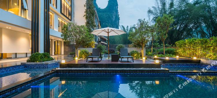 阳朔漓画陈家花园(20元背景风景区店)图片