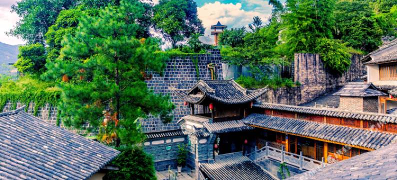 腾冲荷花温泉芭蕉关马帮客栈图片