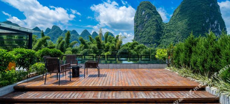 阳朔漓画陈家花园(20元背景风景区店)图片