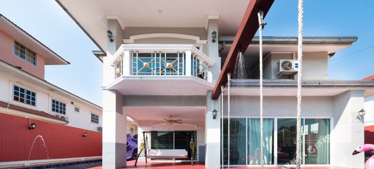 芭堤雅中天海滩泳池别墅(Pattaya Jomtien Beach  Pool Villa)图片