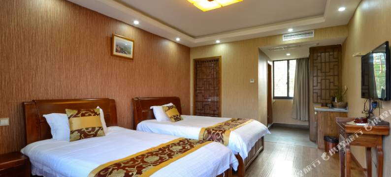 天台寒山茅舍图片