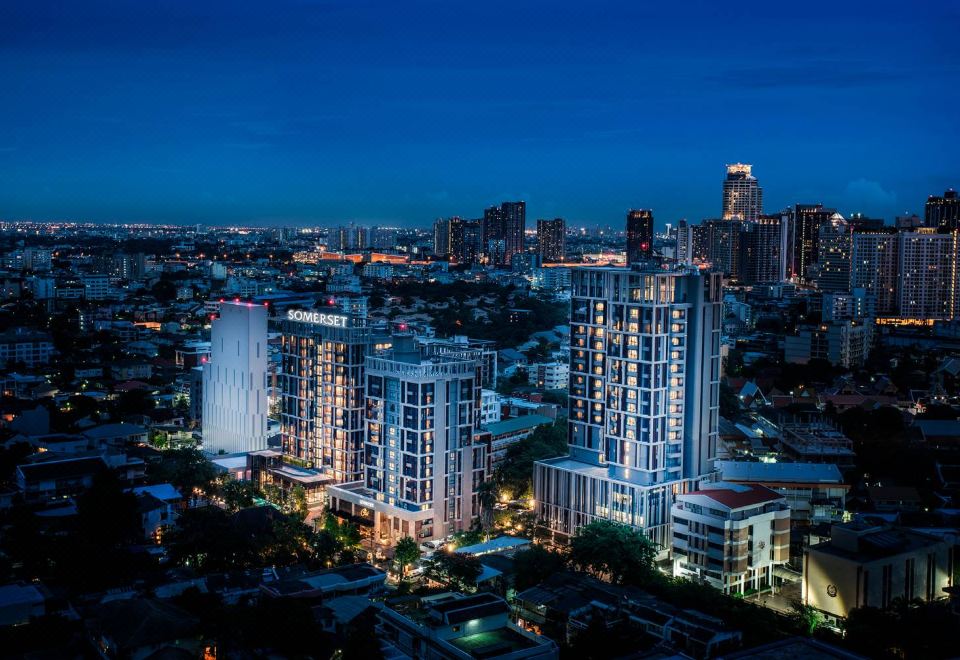 Somerset Ekamai Bangkok over view