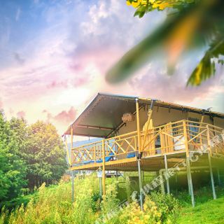 茅山宝盛园房车帐篷露营基地