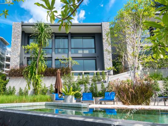 近卡瑪拉海灘W泳池現代別墅