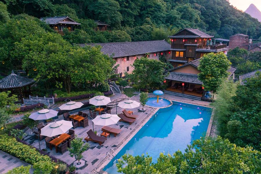 陽朔墨蘭山舍古建文化民宿(遇龍河景區店)