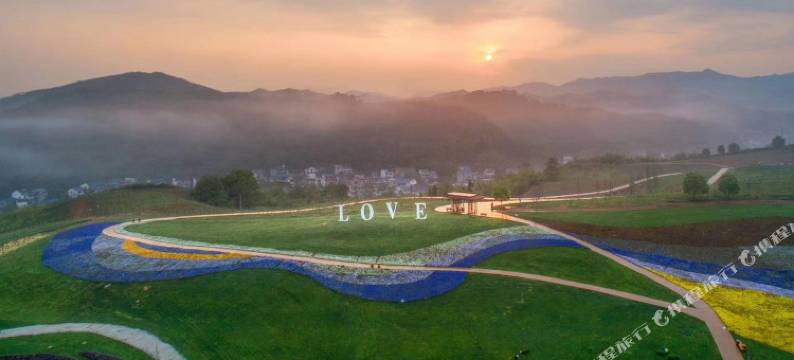 诸暨春风十里星空帐篷图片