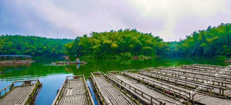 蜀南竹海海水轩山庄图片