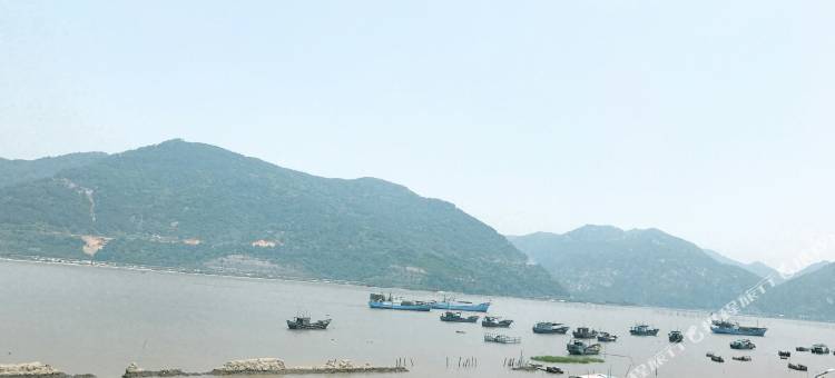 霞浦面朝大海滩涂日出民宿图片