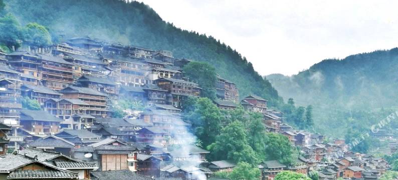 西江流风苗族非遗文化主题酒店图片