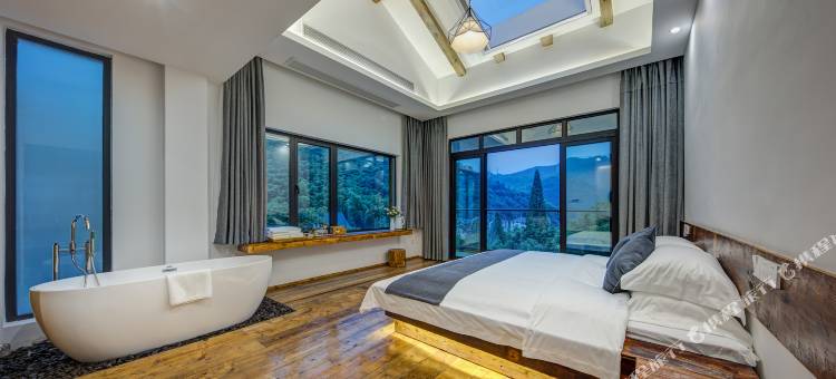 莫干山星空的院子图片