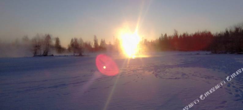 长白山雪松山庄图片