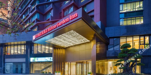 中山利和希尔顿花园酒店1晚,紧邻利和灯博中心