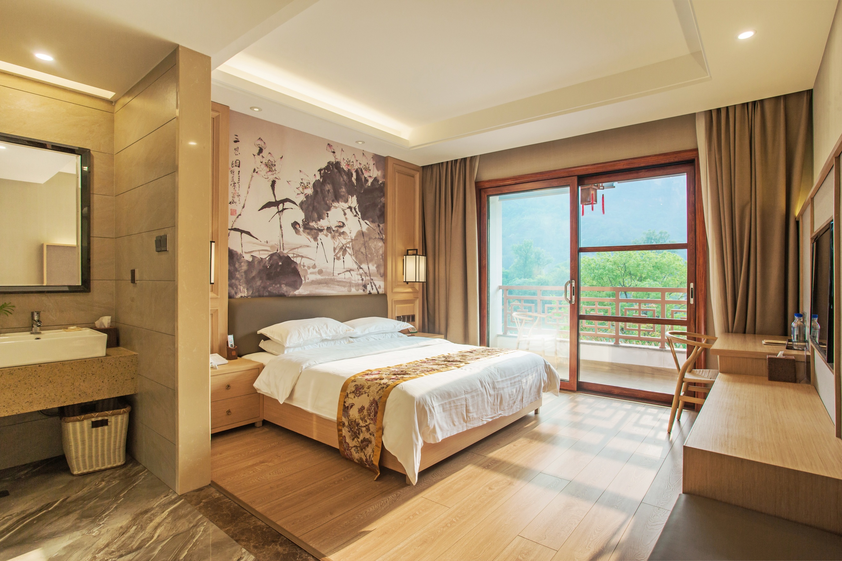 Wuyishan Wuyi Yard Chinese Inn Over view