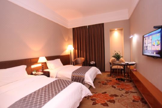 选择房间装修:2018成都锦城湖酒店位于成都市高新区锦城大道,可乘187