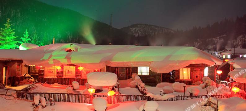 亚布力滑雪场民俗风情农家院图片