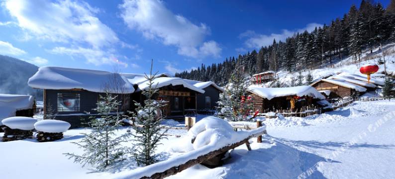 亚布力滑雪场民俗风情农家院图片