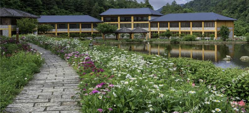 宁陕上坝河国家森林公园秦岭小镇图片