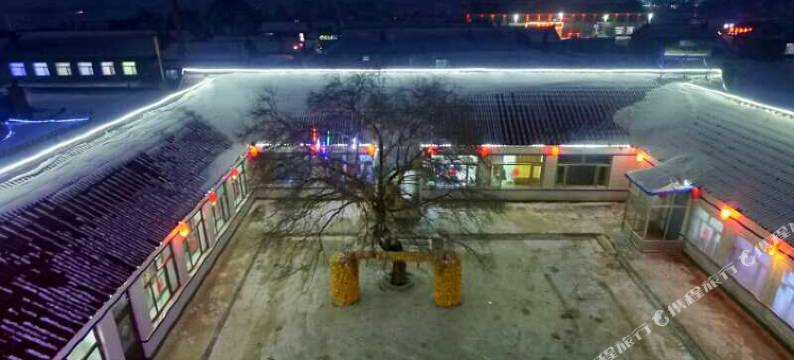 雾凇岛古船人家客栈图片