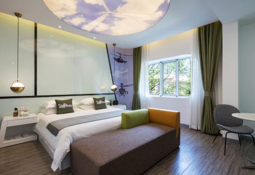 建德欢庭·在云端航空主题酒店外景图