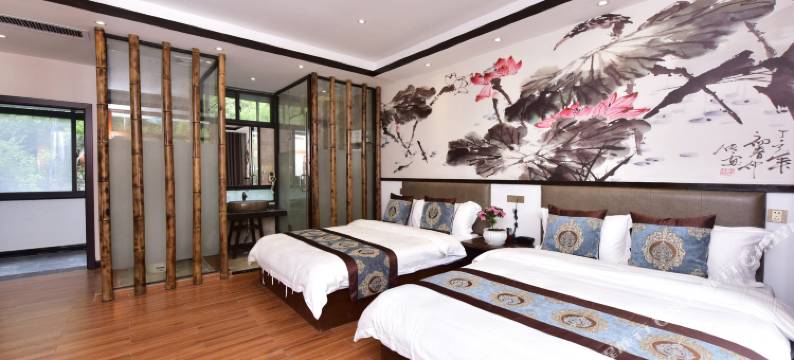 重渡沟月半弯酒店图片