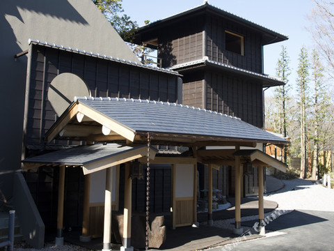 强罗花扇圆之社日式旅馆