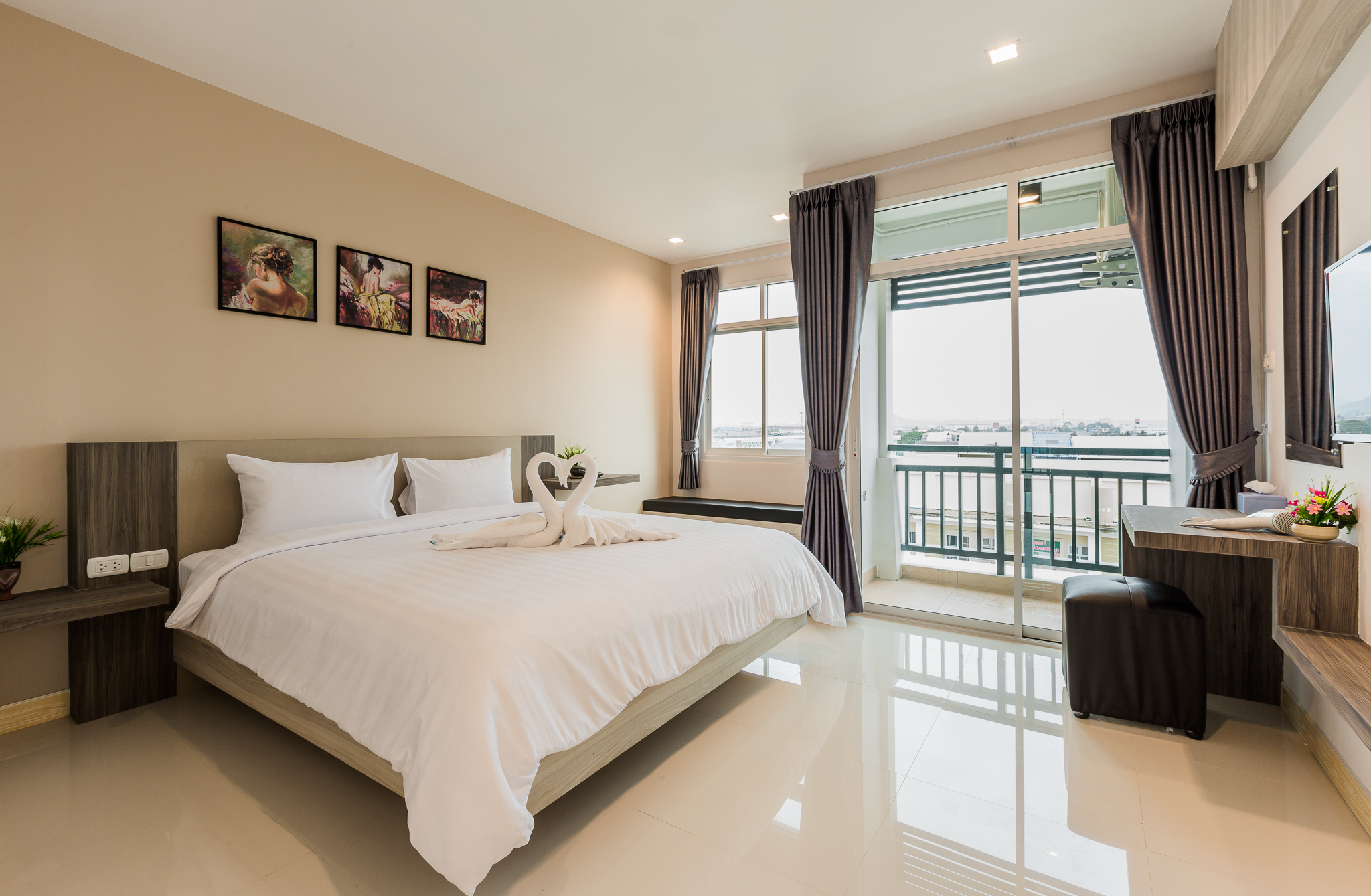Evergreen Suite Hotel-Surat Thani Updated 2023 Room Price-Reviews & Deals |  Trip.com