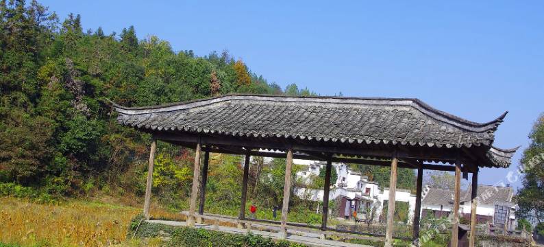 婺源李坑农家小院图片