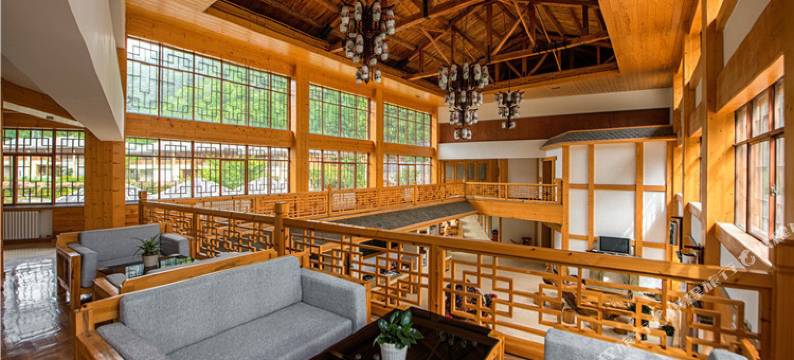 宁陕上坝河国家森林公园秦岭小镇图片